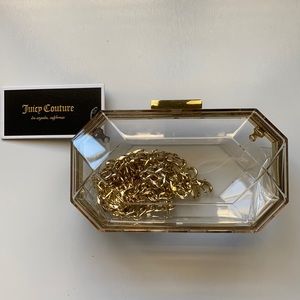 Juicy Couture clear bag